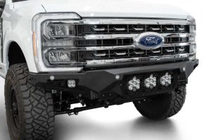 Ford F-350 Bumper - Front - Addictive Desert Designs - Bomber - Hammer Black - `23-`27 Ford F-350 Bumper - Front - Addictive Desert Designs - Bomber - Hammer Black - `23-`27